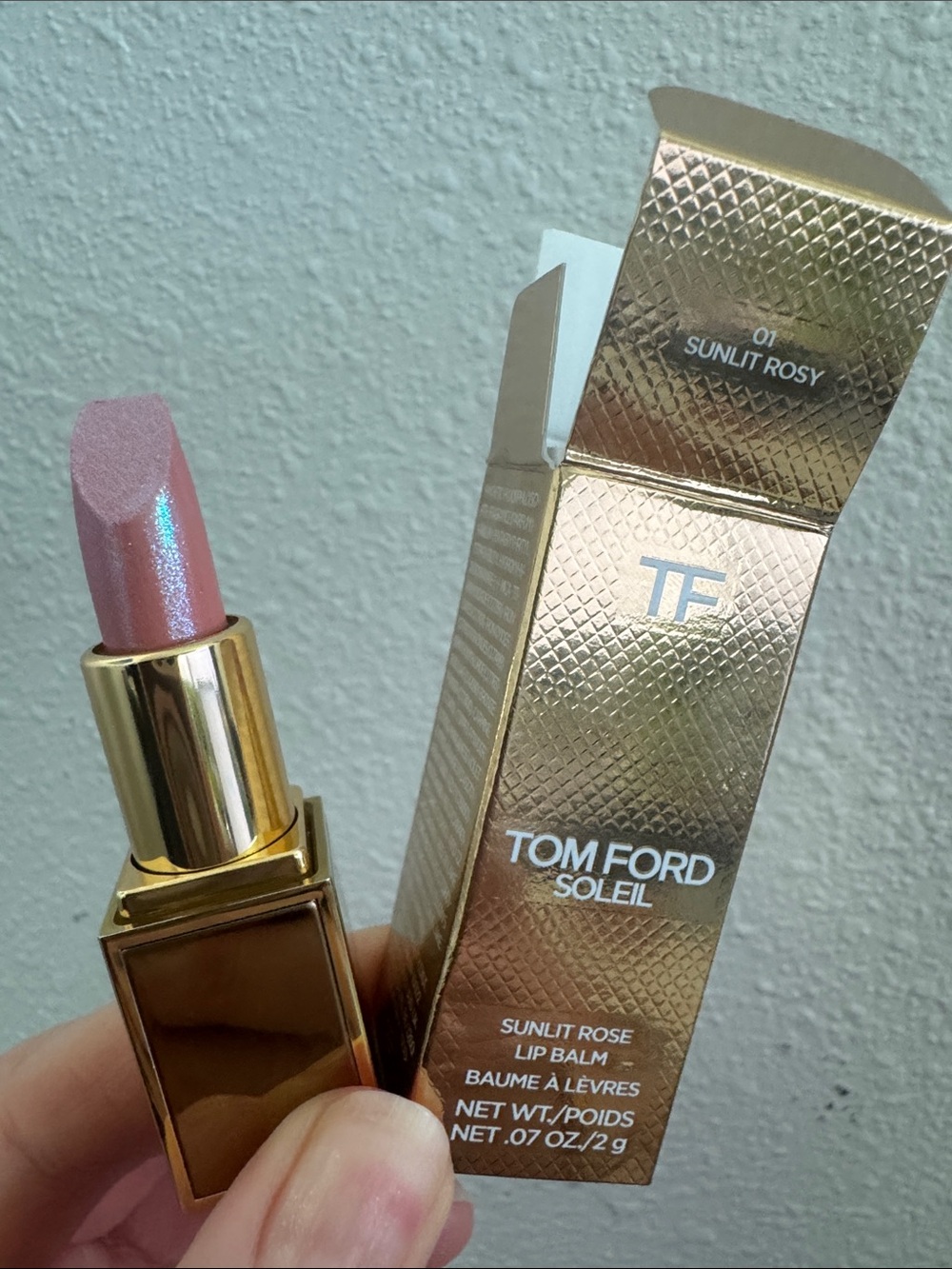 Tom Ford Soleil Sunlit Rose Lip Balm - New
